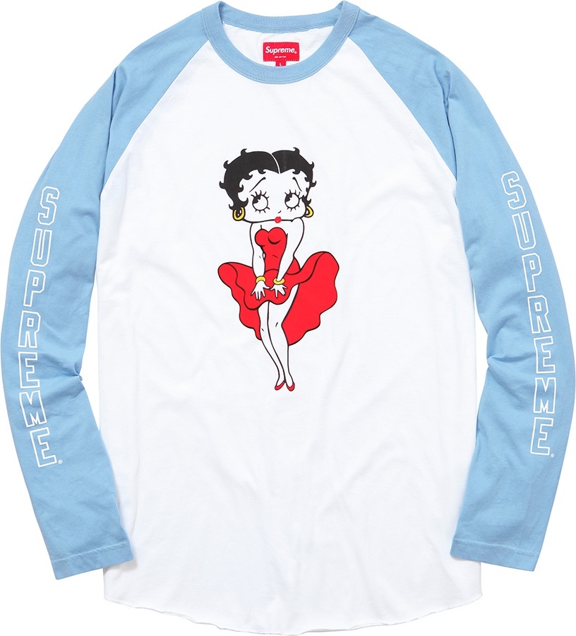 Supreme®/Betty Boop© Raglan view 2